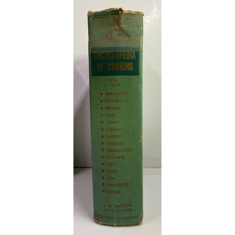 Vintage Meta Given's Modern Encyclopedia of Cooking Vol 1 & 2 Cookbook Set 1950s - Picture 4 of 16